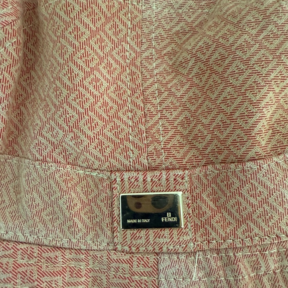 Rare FENDI 90's Vintage Bucket Hat never worn - Picture 3 of 13